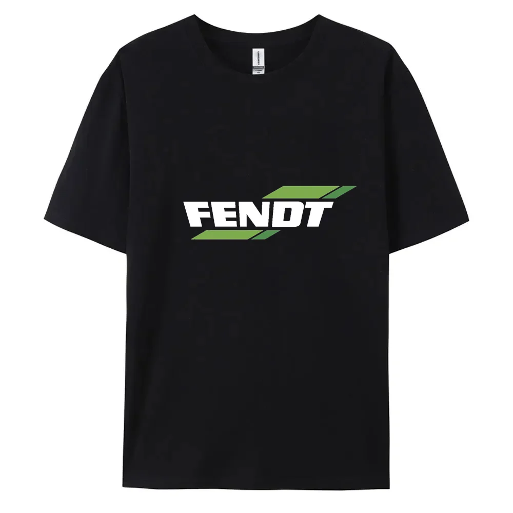 

New Spring Summer Trendy Fenot Creative Graphic T-shirt Top Fendt Men's Short Sleeve T-shirt Print Casual 100% Cotton T-Shirt