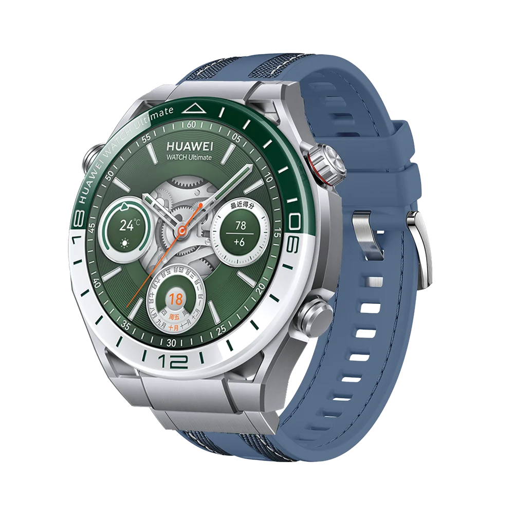 22mm Weave Nylon Watchband for Huawei Watch Ultiamte GT5 GT5 Pro Soft Lightweight Bracelet for Huawei GT5/4/3/2 46mm Wristband