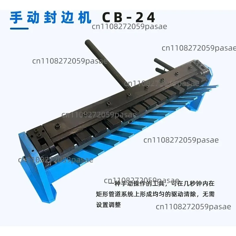 Manual Bending and Edge Banding Machine CB-24, with Two Handles on Top and Bottom, Easy To Disassemble, Bearings
