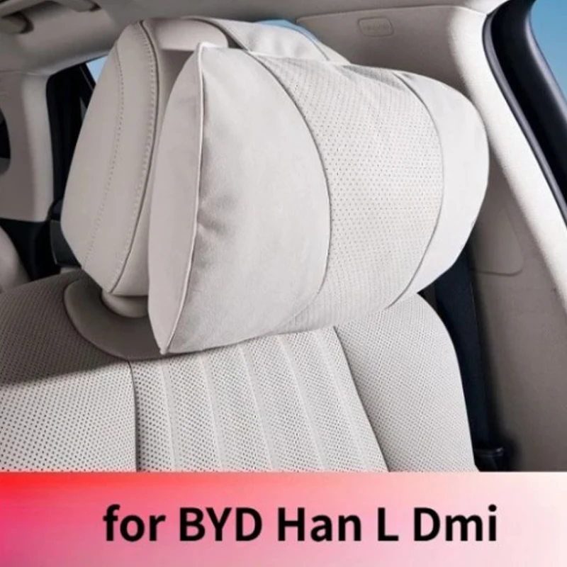 Headrest Car Thickened Cotton Core Neck Pillow Interior Modification Products For BYD Han L Dmi EV Interior Accessories Tools