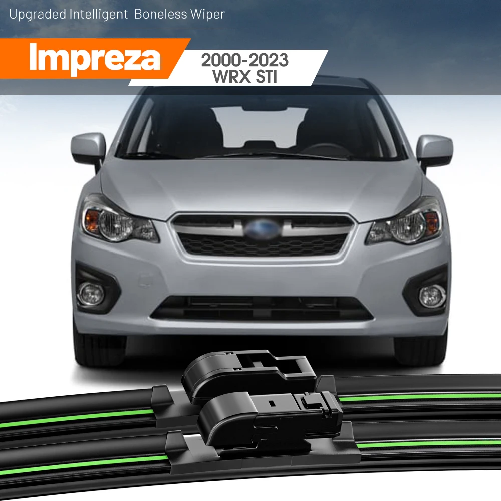 

2pcs For Subaru Impreza 2000-2023 WRX STI 2008-2016 Front Windshield Wiper Blades Windscreen Window Accessories