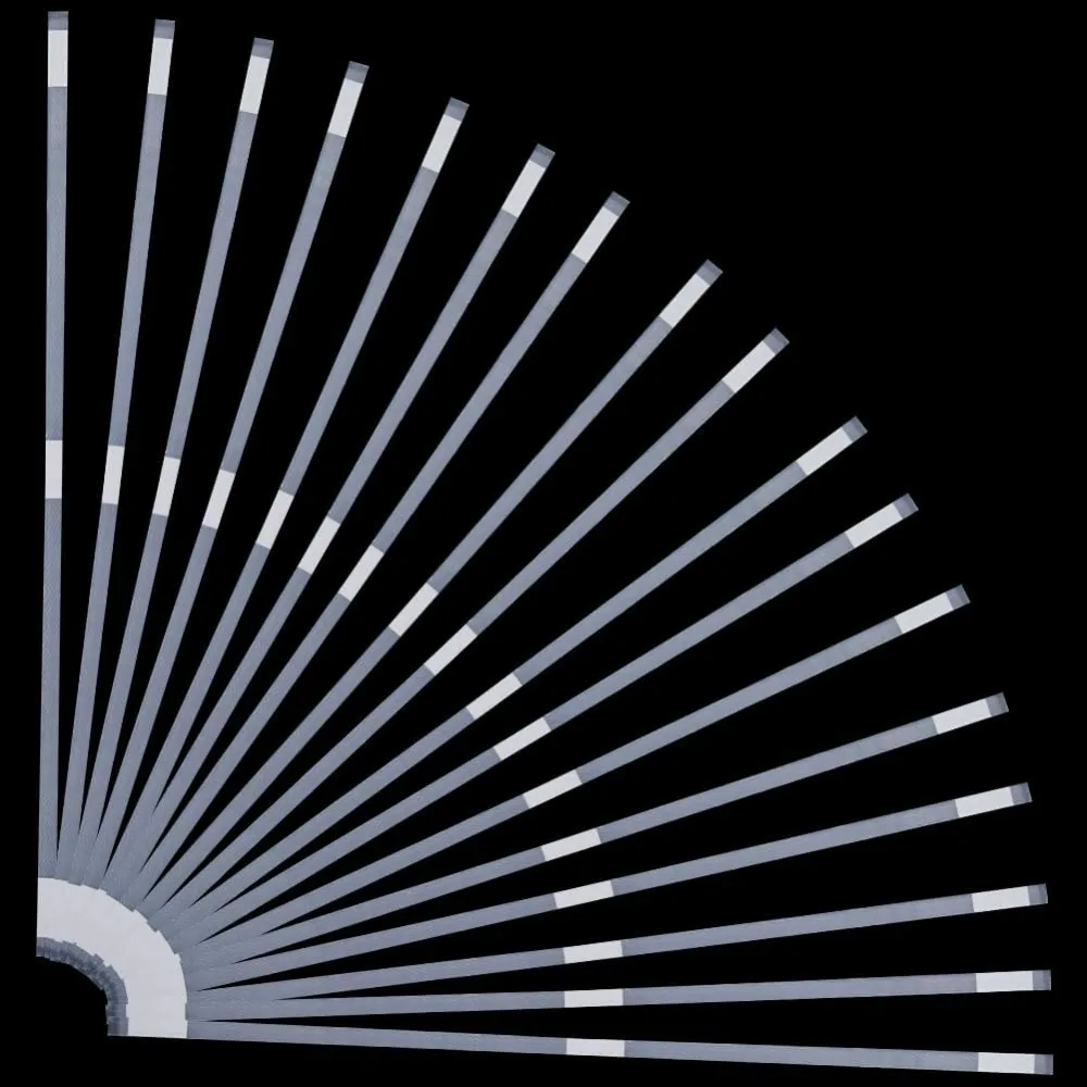 45Pcs 6mm Wide Thermal Glue Strips for Books Repair Bookbinding Mesh Backing EVA Hot Melt Adhesive Three Point making kit