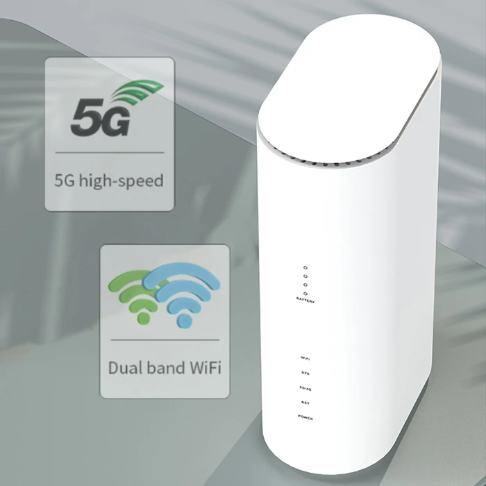 Router CPE 5G z kartą SIM RJ11 bezprzewodowy router Wi-Fi Gigabitowa prędkość sieci 5g modem NR500