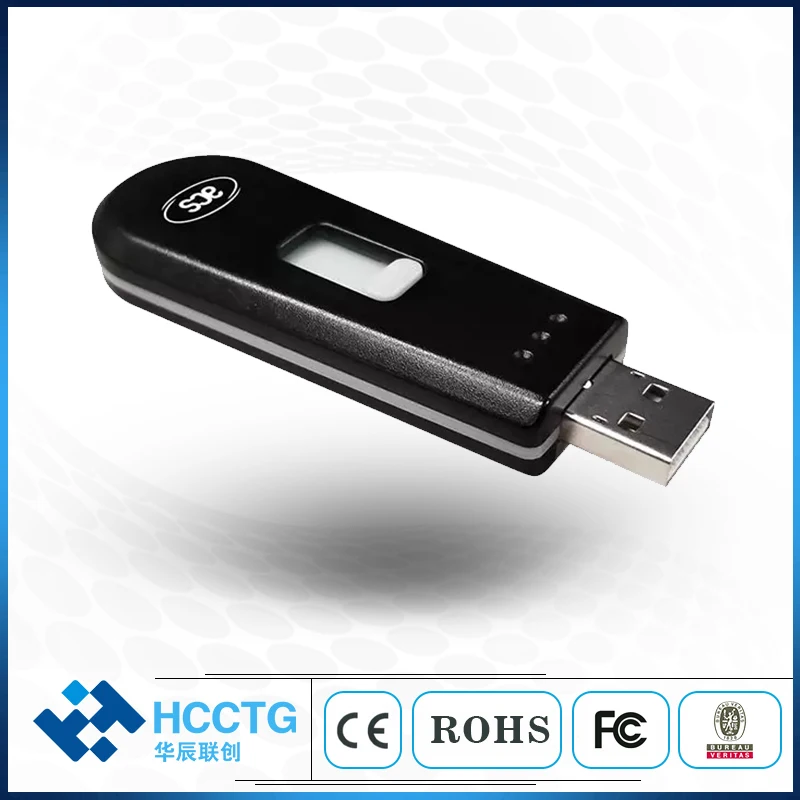 Pembaca NFC Token USB II Pembaca Tanpa Kontak Sesuai CCID untuk Verifikasi Identitas, Program Loyalitas, Perbankan Online ACR1251T