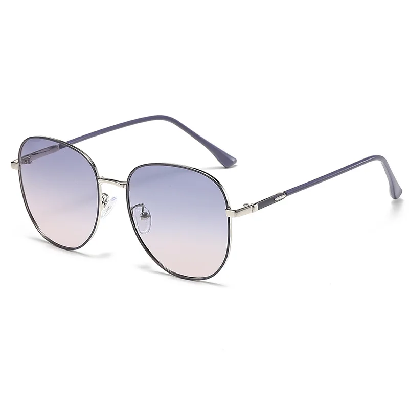 Fashionable Korean Style Large Frame Polarized Sunglasses Unisex Driving Outdoor Face Slimming Stylish Sun Protection Glasses