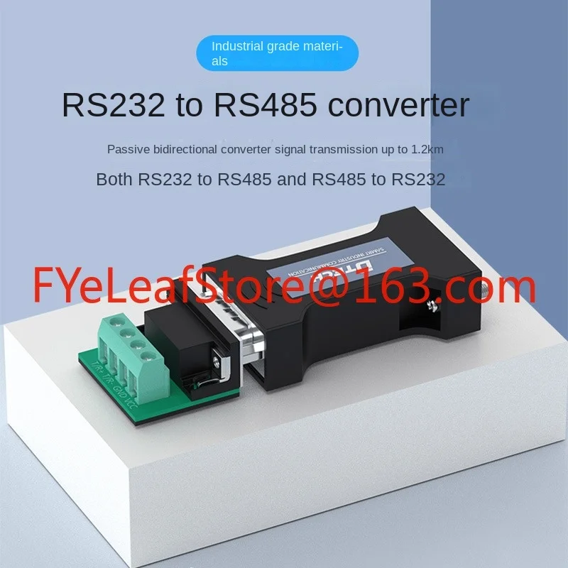 Passive 232 to 485 Converter, Industrial Grade RS232 to RS485 Converter, Bidirectional Mutual Conversion DT-9000