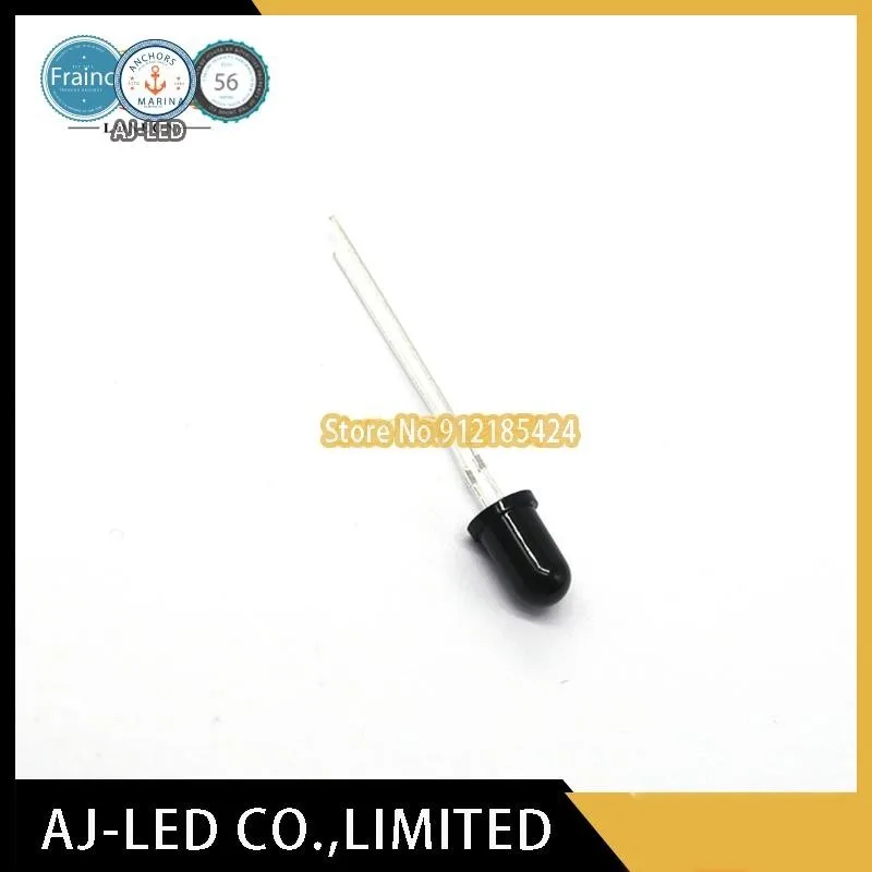 

10pcs/lot PD5308B-B infrared receiver tube photosensitive photodiode 5mm black JW DIP DIP2 new