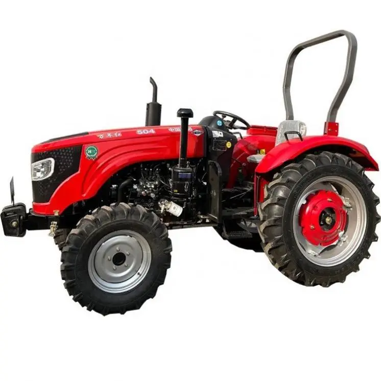 4X4 Mini Agricultural Tractor 50-100Hp Factory Direct Farm Tractor With Auto Steering Device