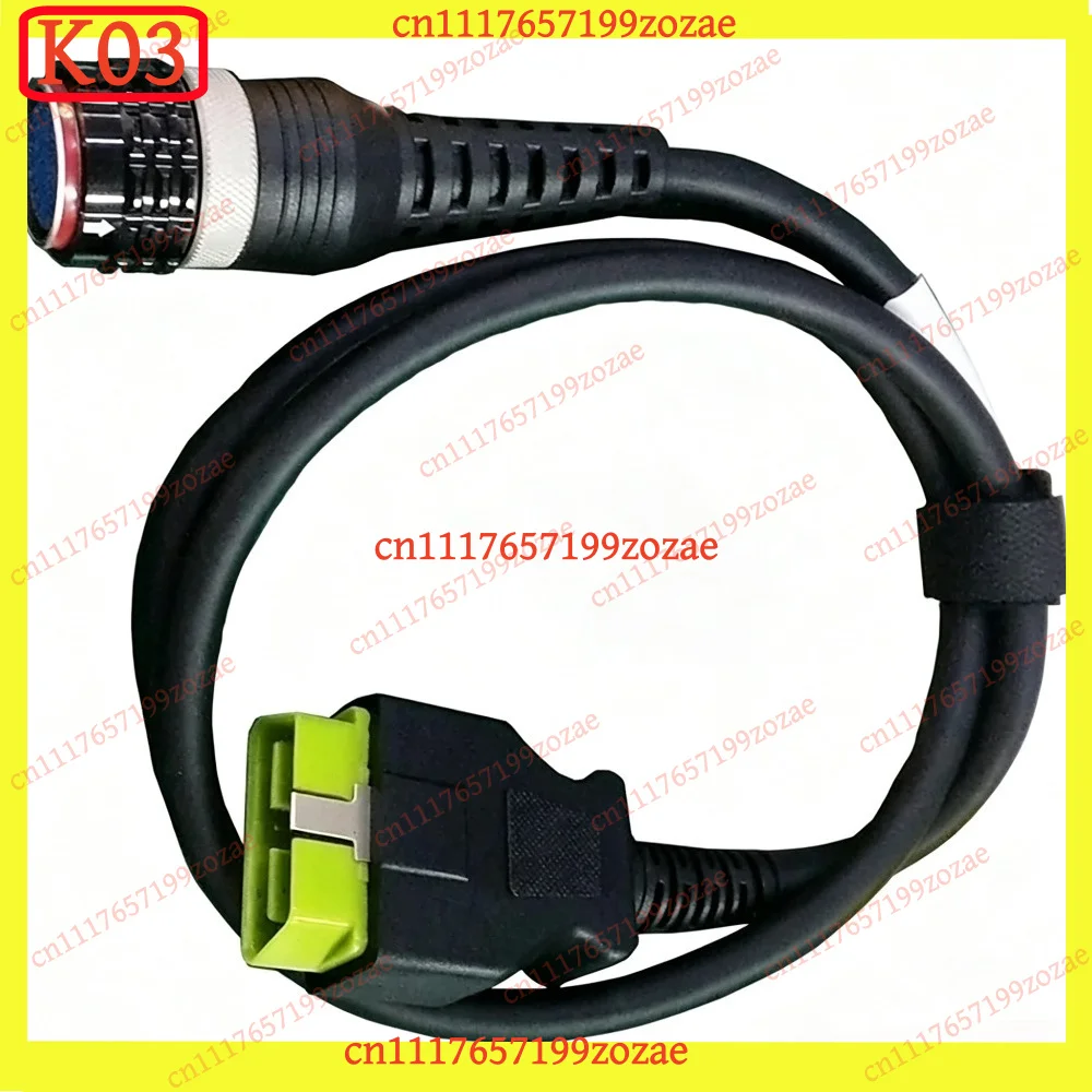 k03 Diagnostic Main Test Cable 88890304 for Volvo Vocom Interface, Replacement Parts
