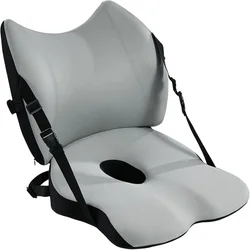 Auto Seat Cushion Memory Foam Orthopedic Pillow for Office Car Pad and Coccyx Cushion for Sciatica & Back Pain Relief