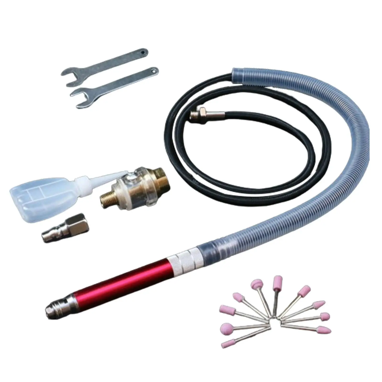 Micro Grinder Pencil Grinder Polisher Portable Air Grinder Set for