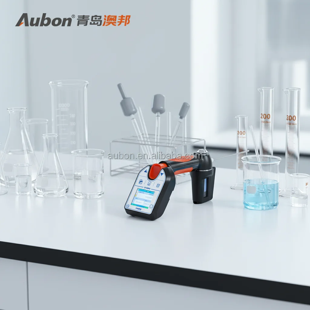 Aubon Portable Digital Density Meter DSM-G Liquid Densitometer Auto Correction Calibration 0.001 G/cm Accuracy for Density