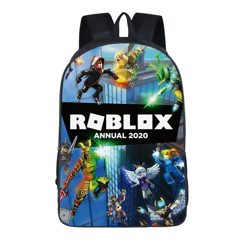 

Robloxs Peripheral Backpack for Students Boy Girl Bags Teens Daily Backpack Travel Rucksacks Daily Necessities