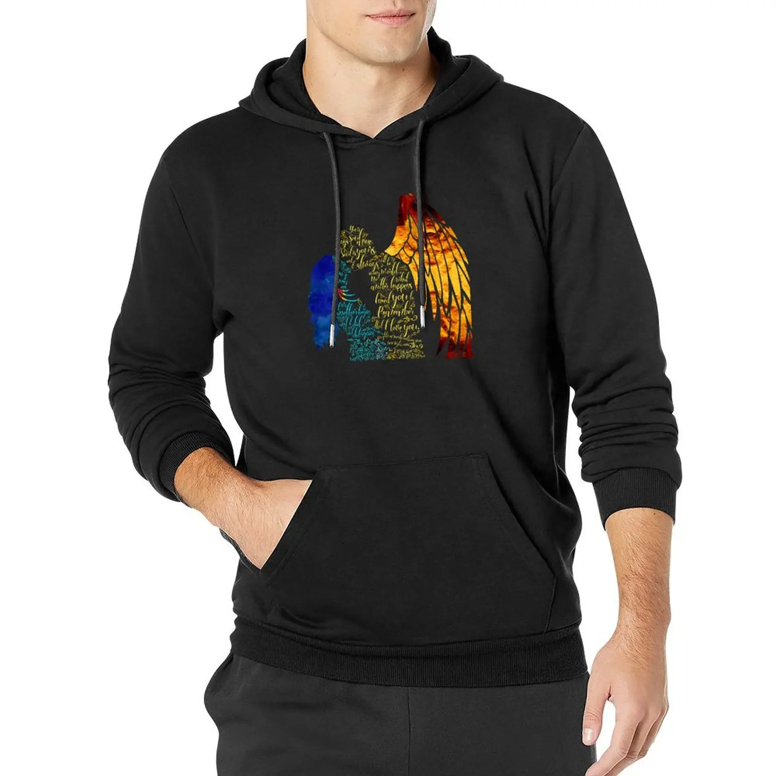 Your soul sings to mine... - Akiva. Daughter of Smoke and Bone. Pullover Hoodie blouse anime clothes hoodie man