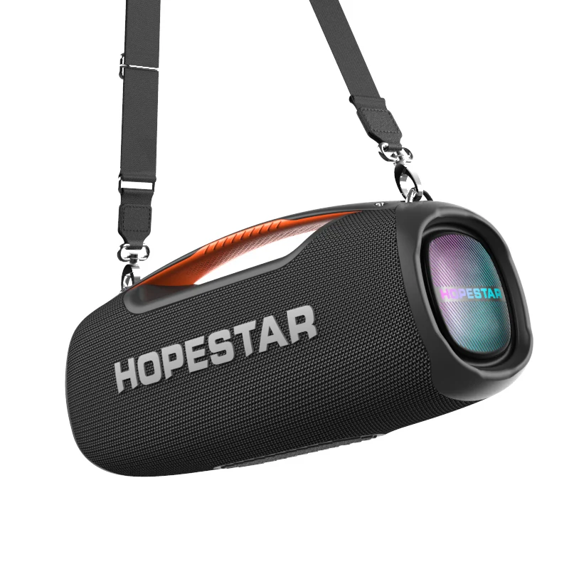 

HOPE STAR A60 100W Portable Outdoor Wireless Speaker True Wireless Stereo (TWS) Pairing, Powerful Bass, Karaoke, Ideal for Beach