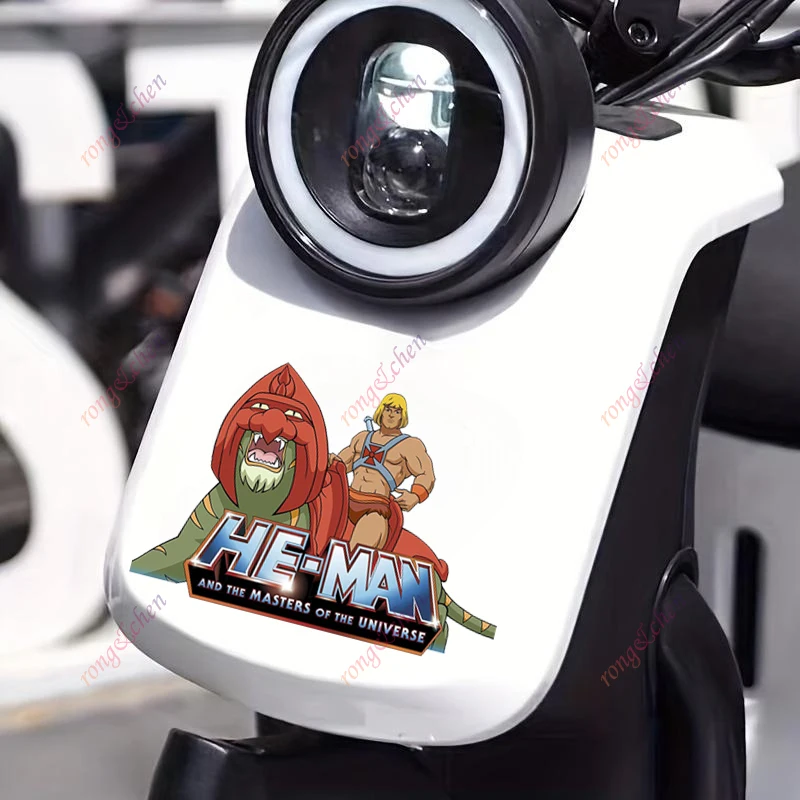 مضحك أنيمي سيارة ملصق هو رجل الماجستير لسيارة دراجة نارية خوذة سباق الكمبيوتر المحمول جذع الجسم نافذة السيارة ركوب الأمواج بولي كلوريد الفينيل شارات الفينيل #4