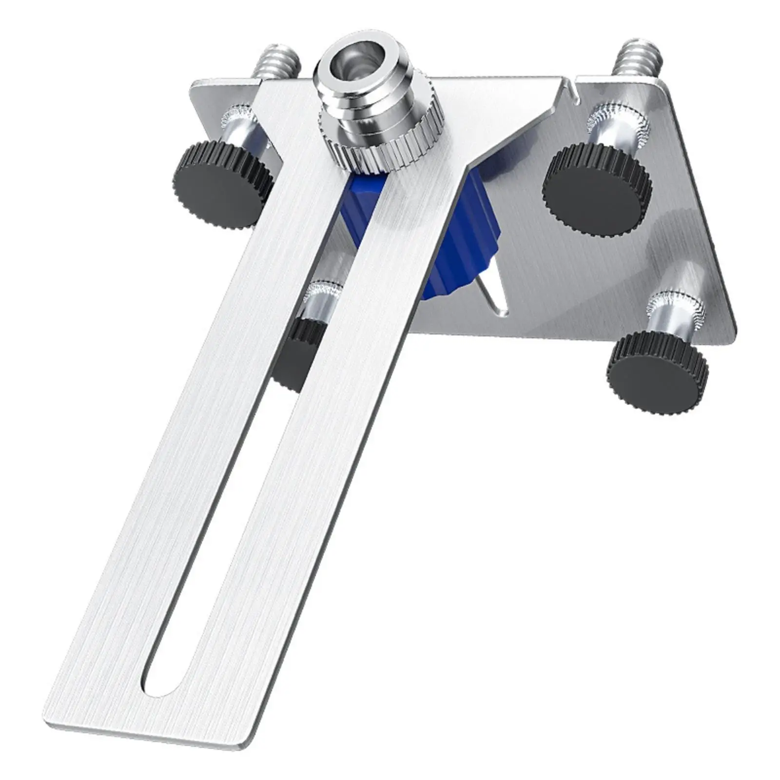 Stainless Steel Level Holder Wall Mount Bracket for Spirit Level Storage and Measurement Tasks