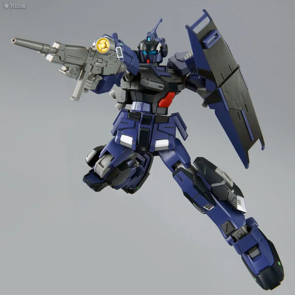 BANDAI Oryginalna wersja HG dostępna tylko w sieci RX-80PR PALE RIDER DII（TITANS）1/144 Anime Model do Składania Zabawki Prezent dla Chłopców Kolekcjonerski
