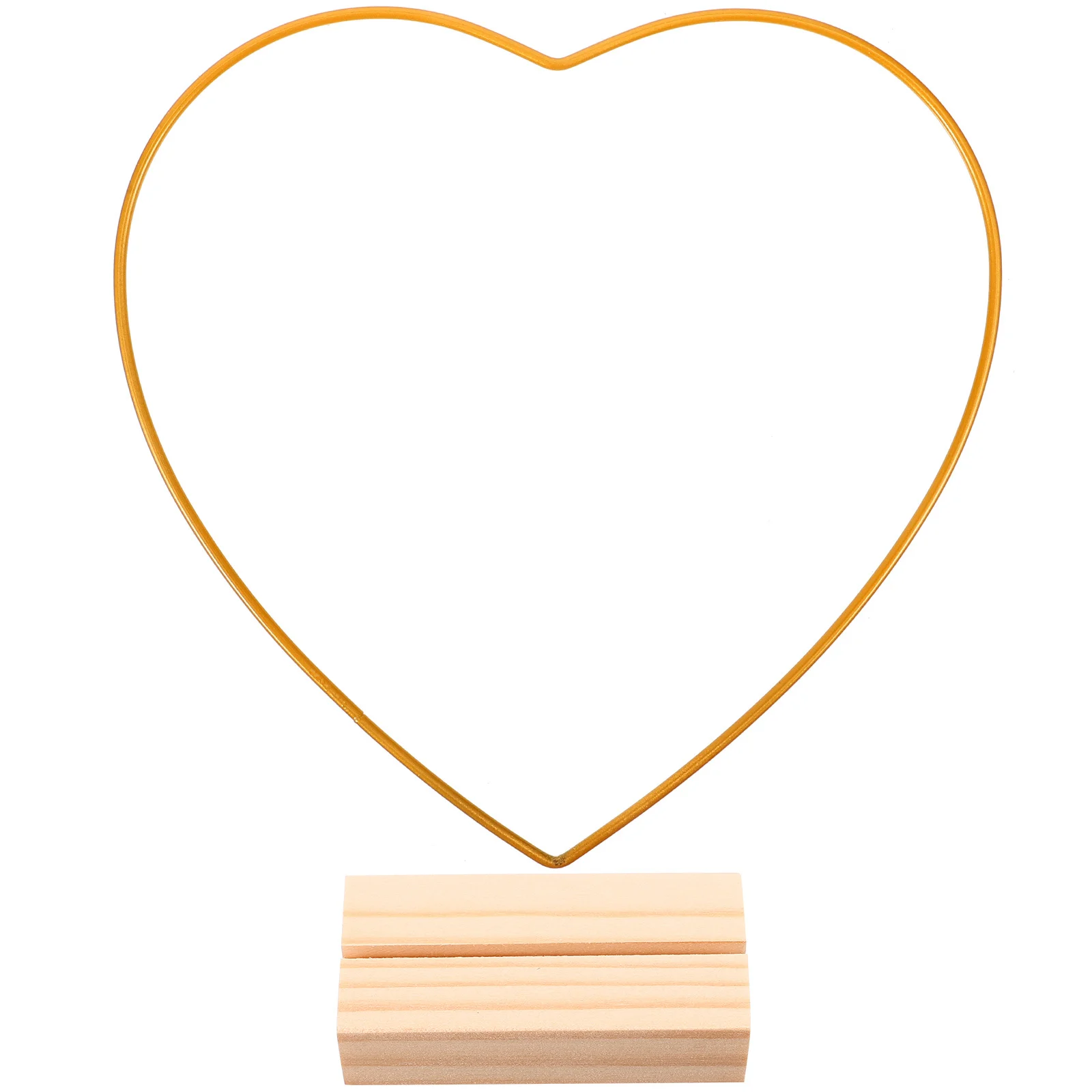 

1Set Wedding Floral Hoop Desktop Wreath Frame Metal Ring Stable Stand DIY Craft Decoration Centerpiece Gift Ideas