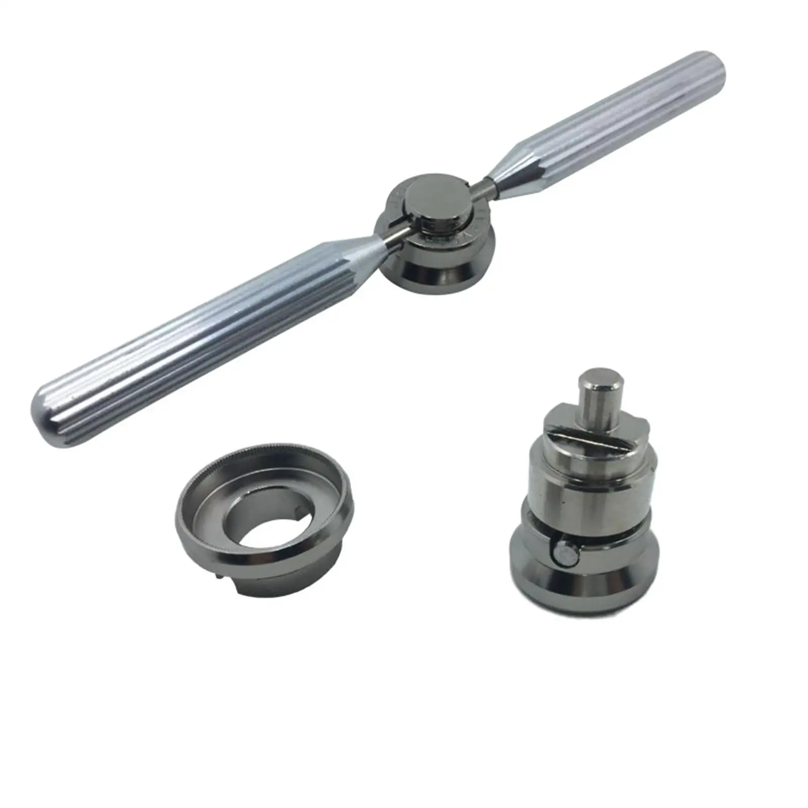 Rustless Watch Case Opener ,with 6 Dies ,Watchmaker Remover Wrench ,Portable Repair Tools