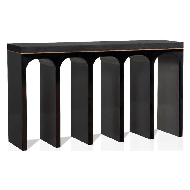 Modern simple paint porch table creative art entrance porch table