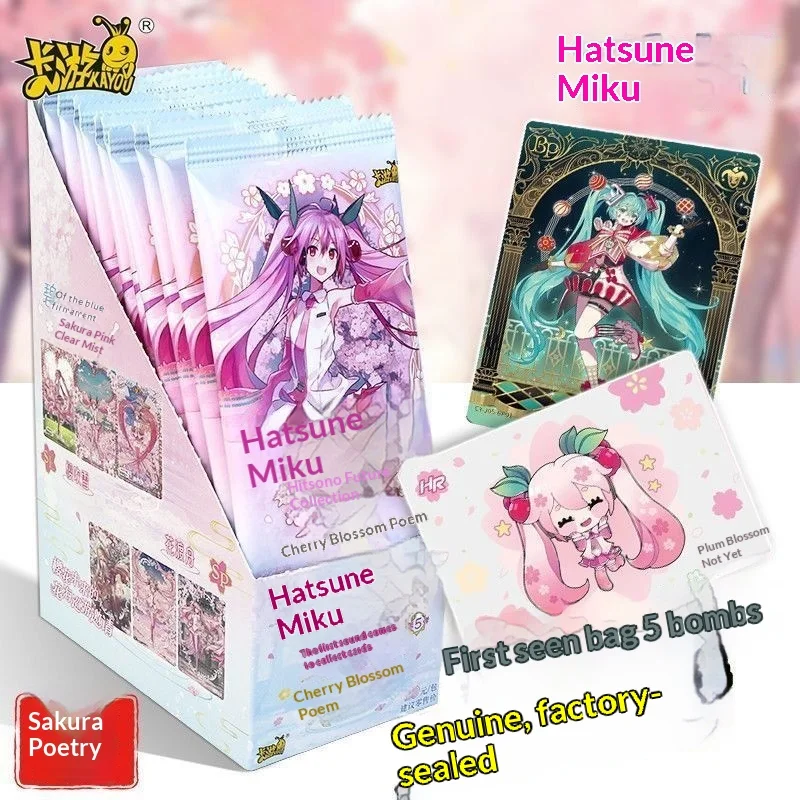 kayou-hatsune-miku-first-encounter-pack-wave5-cherry-blossom-poem-full-box-se-rare-collectible-trading-card-virtual-singer-anime