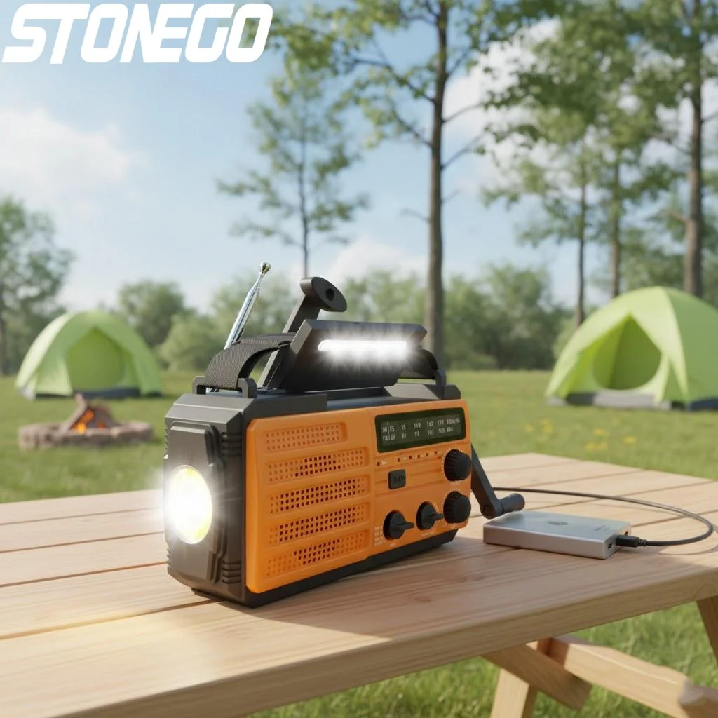 

Аварийный ручной фонарь с зарядкой от солнечной батареи и радиоприемником, многофункциональный портативный светодиодный фонарь для чтения, незаменимый в экстренных ситуациях