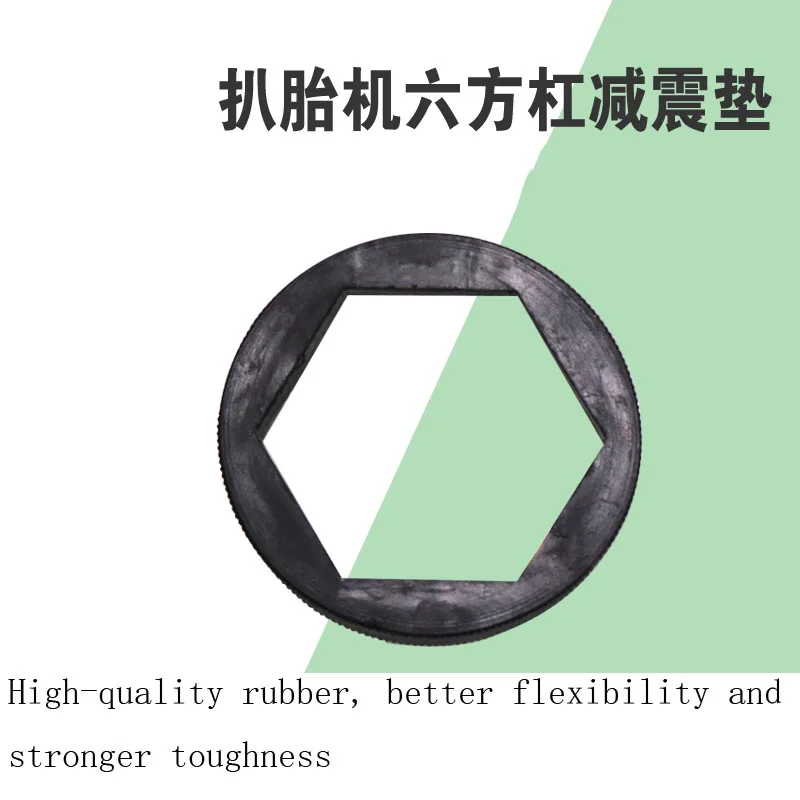 Tire Changer Machine Part Vertical Shaft Rod Spring Pressure Cap Plastic CapAnti-Collision And Shock-Absorbing Rubber Pad