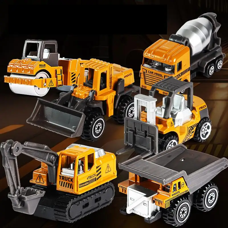 Engineering Vehicle Toys Construction Excavator Tractor Bulldozer Truck Models Kids Toy Car Boys Toys For Children Gifts