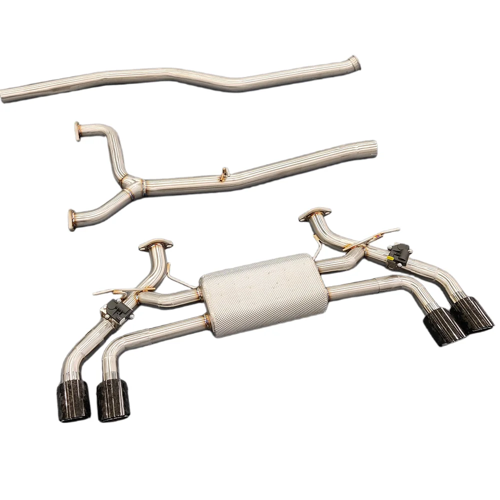 Custom Valved Exhaust Pipe for 640 640i 640GT GT G32 Valved Sport Exhaust System with Remote Control - view 4