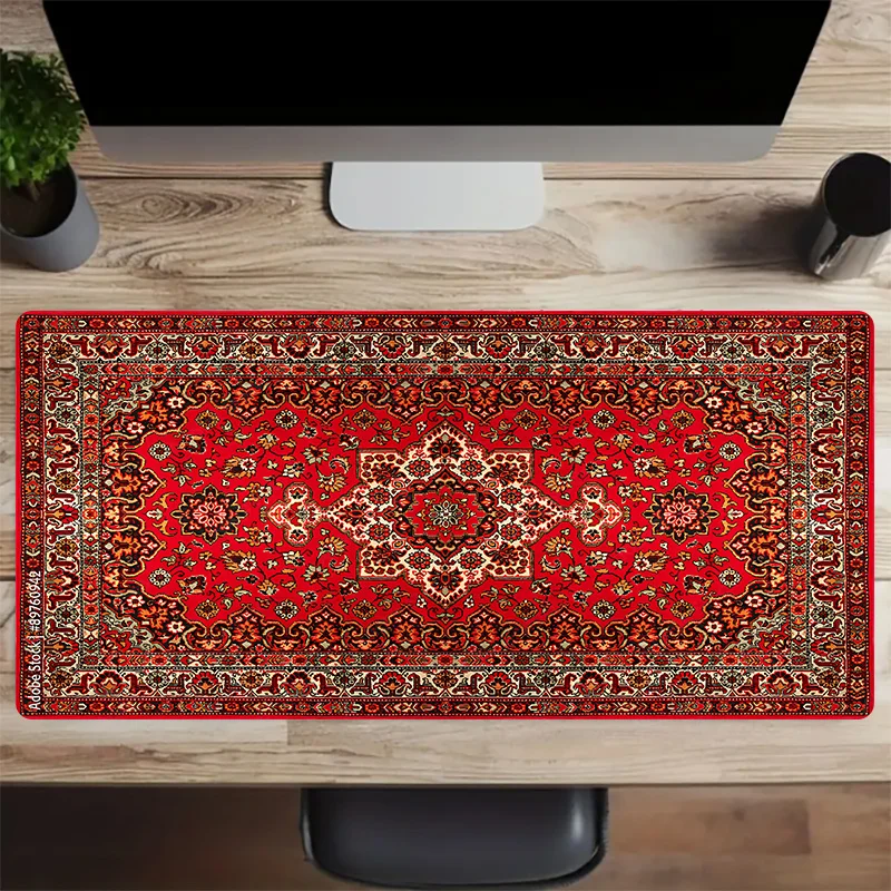 Large Mouse Pad Gorgeous Persian pattern Mouse pads Desk Mat Non-Slip Gaming mats office carpet pc accessories Computer muismat