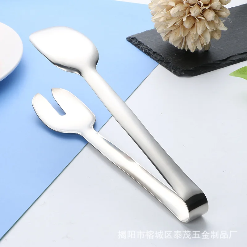 

LMM stainless steel food clip kitchen barbecue barbecue fried steak household anti-scalding dish