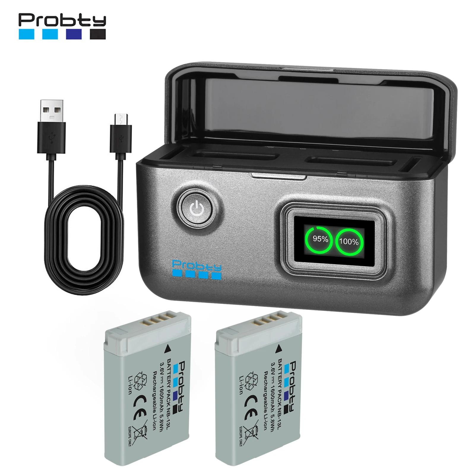 NB-13L Battery 1600… - image