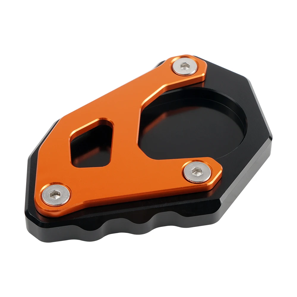 Motorcycle Kickstand Side Stand Extension Plate Pad For KTM 1050 1090 1190 1290 Adventure 2014 2015 2016 2017 2018 2019 2020 view 3
