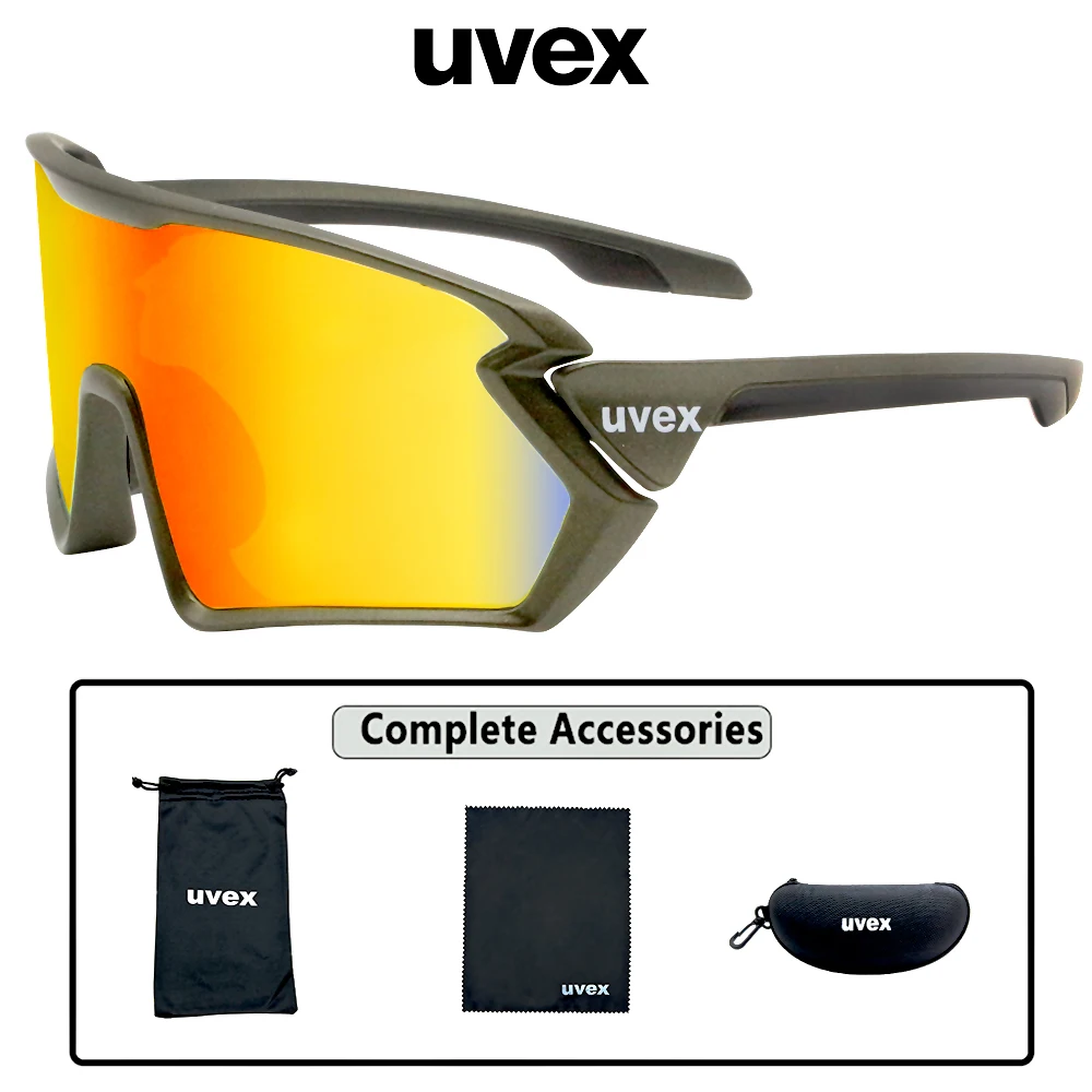 UVEX Polarized Cycling Sunglasses for Men Women UV400 Baseball Glasses for MTB Riding Bicycle Running Driving Bike Goggles