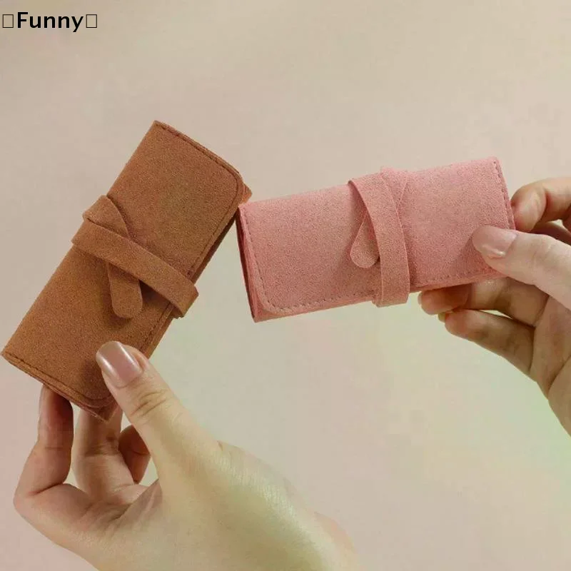 

Сумка для хранения ювелирных изделий, портативный органайзер для украшений, складной футляр для браслетов, колец, ожерелий, сережек, дорожные защитные сумки [Забавные]