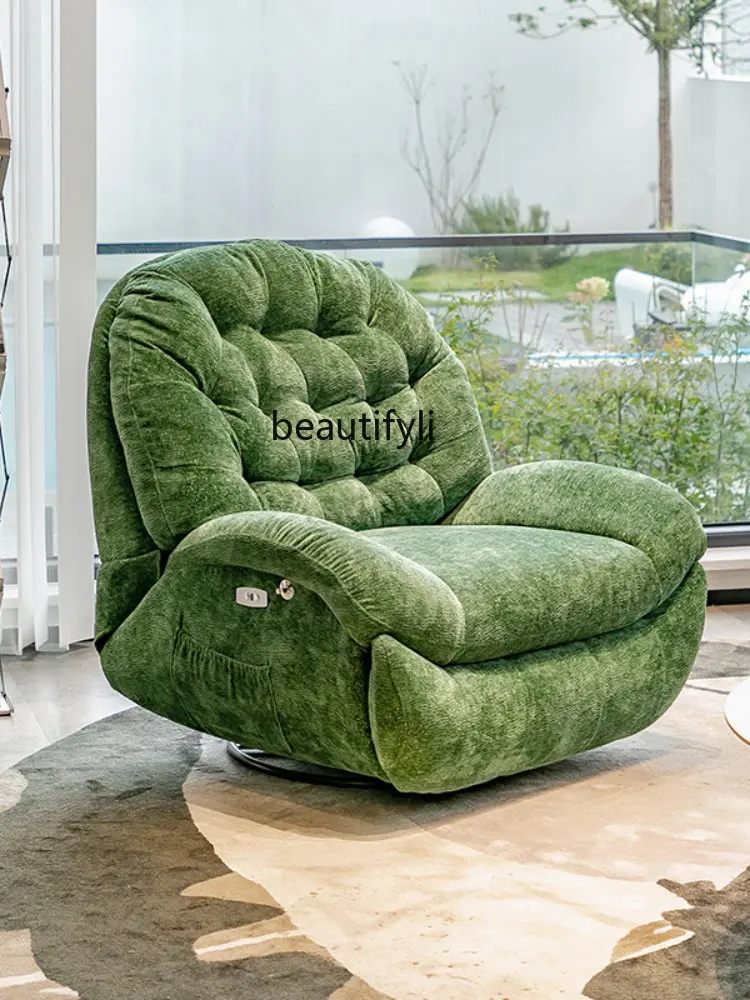 Electric Single Sofa Multifunctional Reclining and Sleeping Lazy Space First Class Rocking Chair