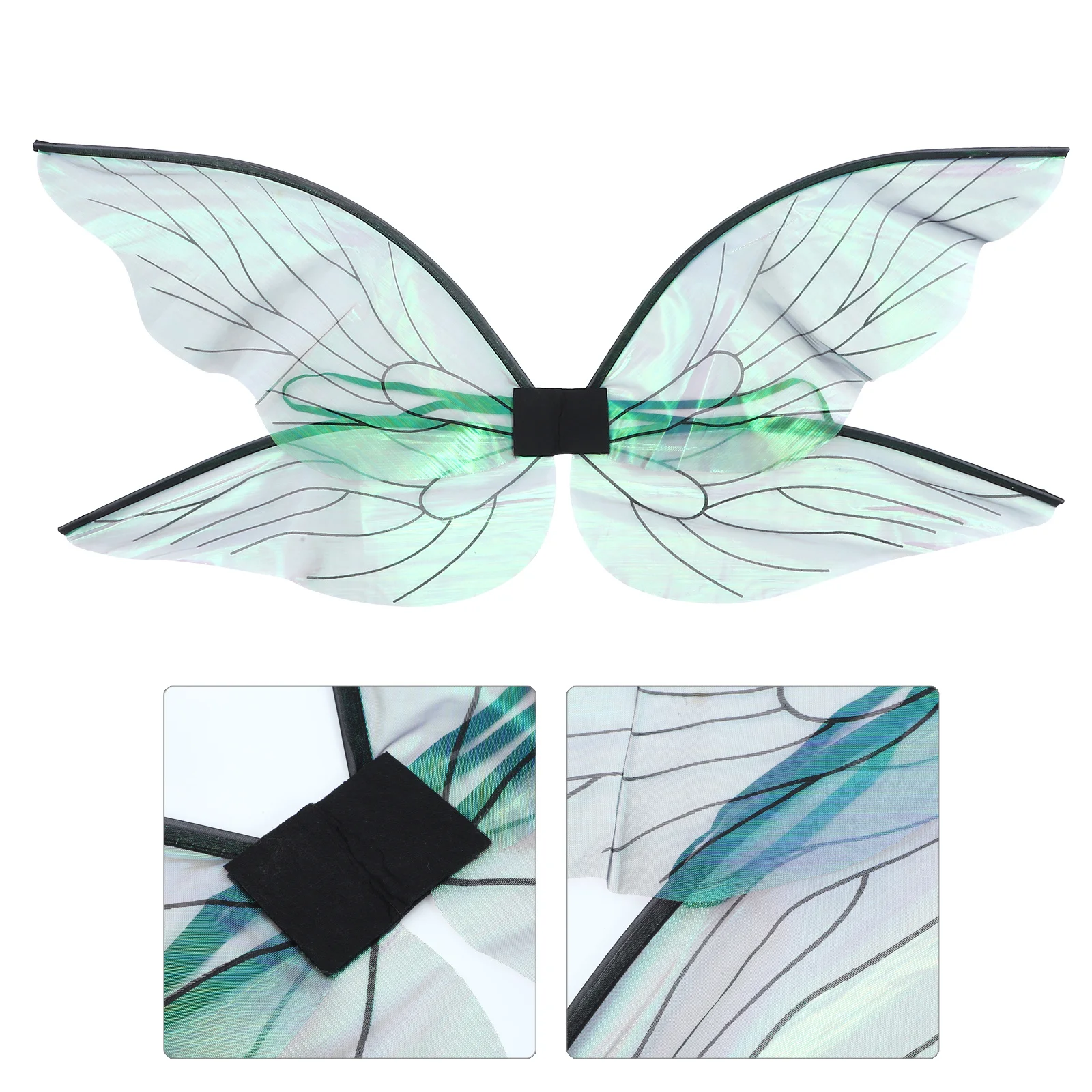 

1pcs Fairy Wings Cosplay Costume Accessory For Women Party For Festival Stage Decor Role Play Props