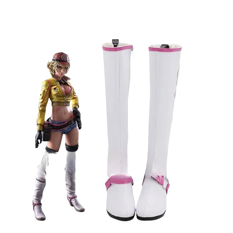 ゲーム「ヒダニー」のコスプレ靴とブーツ、ハロウィーンやクリスマスパーティーに最適