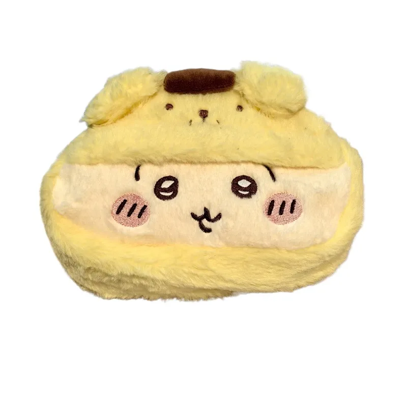 치이카와 귀여운 필통 대용량 필통 플러시 파우치 홀더 사무실 학생 학교 문구류 선물