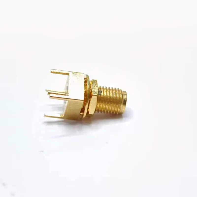 New Arrival KHD1 RF Coaxial Connector, Female PCB Solder Mount Socket, 50Ohm DC-18GHz Gold Plated Contact Connector Accessories