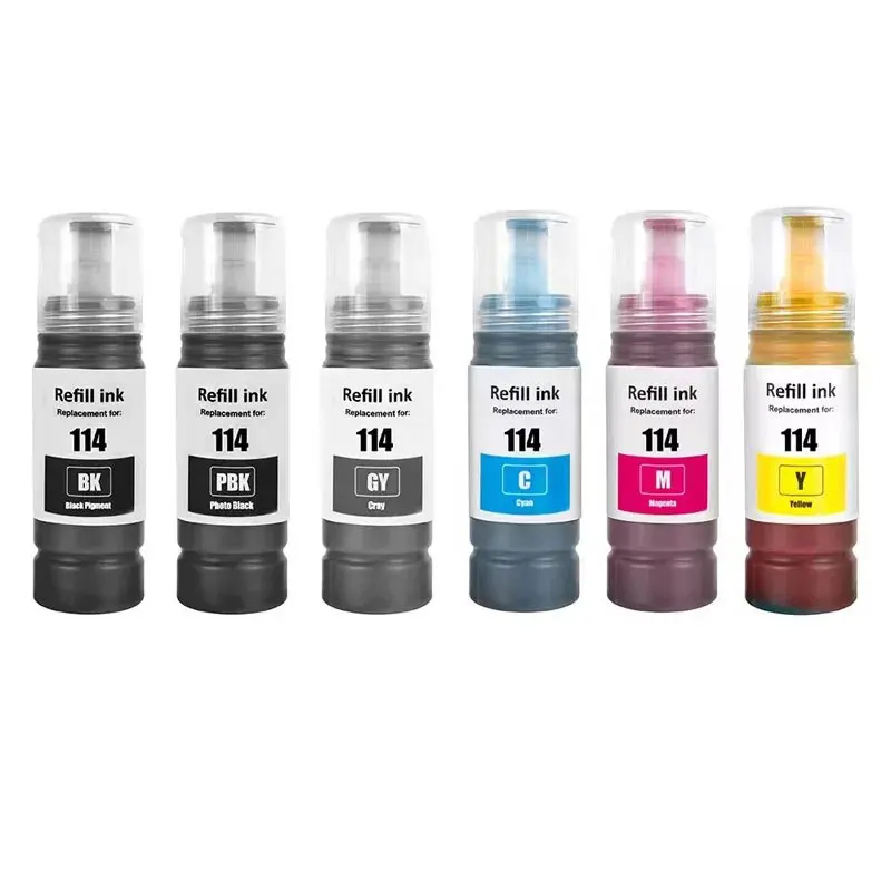 

Запасные чернила премиум-класса 114 для принтера Epson 114 Ecotank Ecotank ET-8500 ET-8550