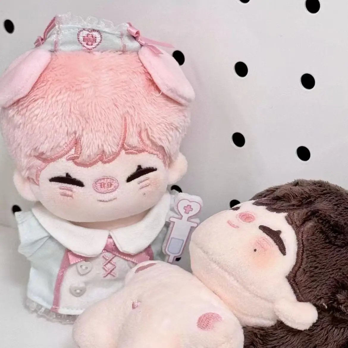 10cm Cotton Doll Nurse Outfit Cute Dress Set for Star Body Normal Body Plush Doll Accessories In Stock view 2