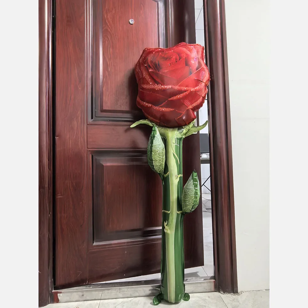

Big Red Rose Balloon Flower Balloon Valentines Day Balloon Valentines Day Party Mothers Day Baby Shower Wedding Birthday Party