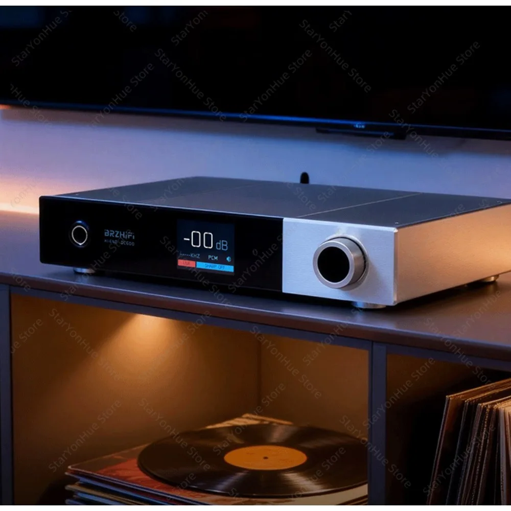 Flagship DC600 Audio Decoder, Dual AK4499EXEQ Chip, Bluetooth 6.2 HiFi Sound Amplifier DAC