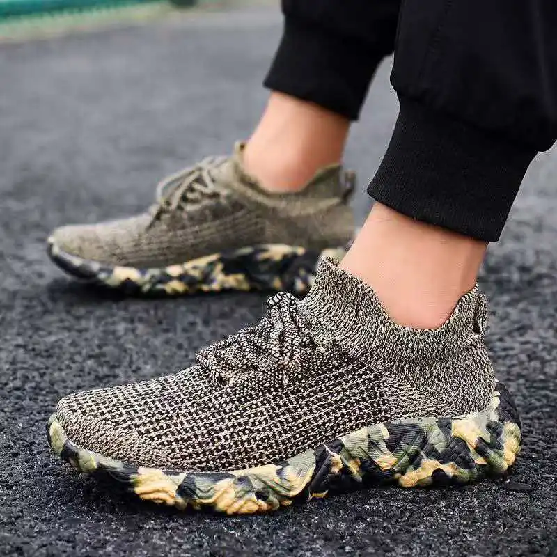 2026 Spring Autumn Casual Sports Shoes Men's Lightweight Comfortable Soft-soled Breathable Odor-removing Versatile Shoes 39-46