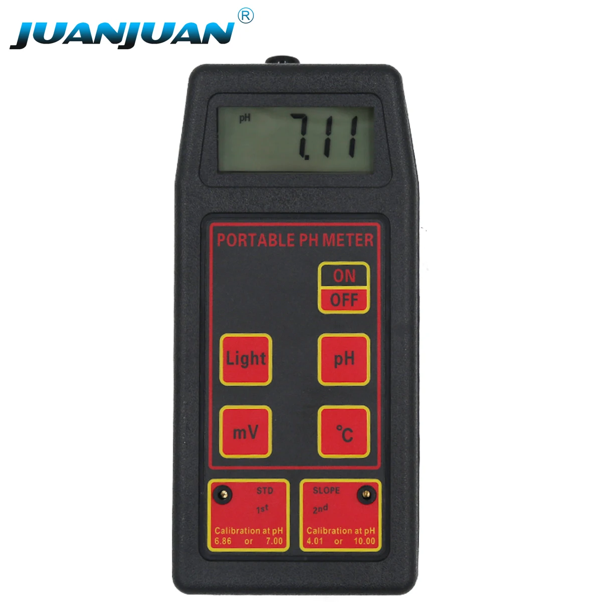 High Accuracy 3 in 1 Portable mV TemppH Meter Replaceable Electrodes Temperature Probe Calibration ORP PH Meter