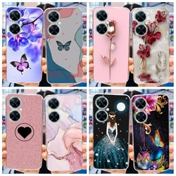 For Huawei Nova 11i Case 2023 Fashion Butterfly Fundas Silicone Soft TPU Back Cover For Huawei Nova 11 Pro Nova11 i Ultra Bumper