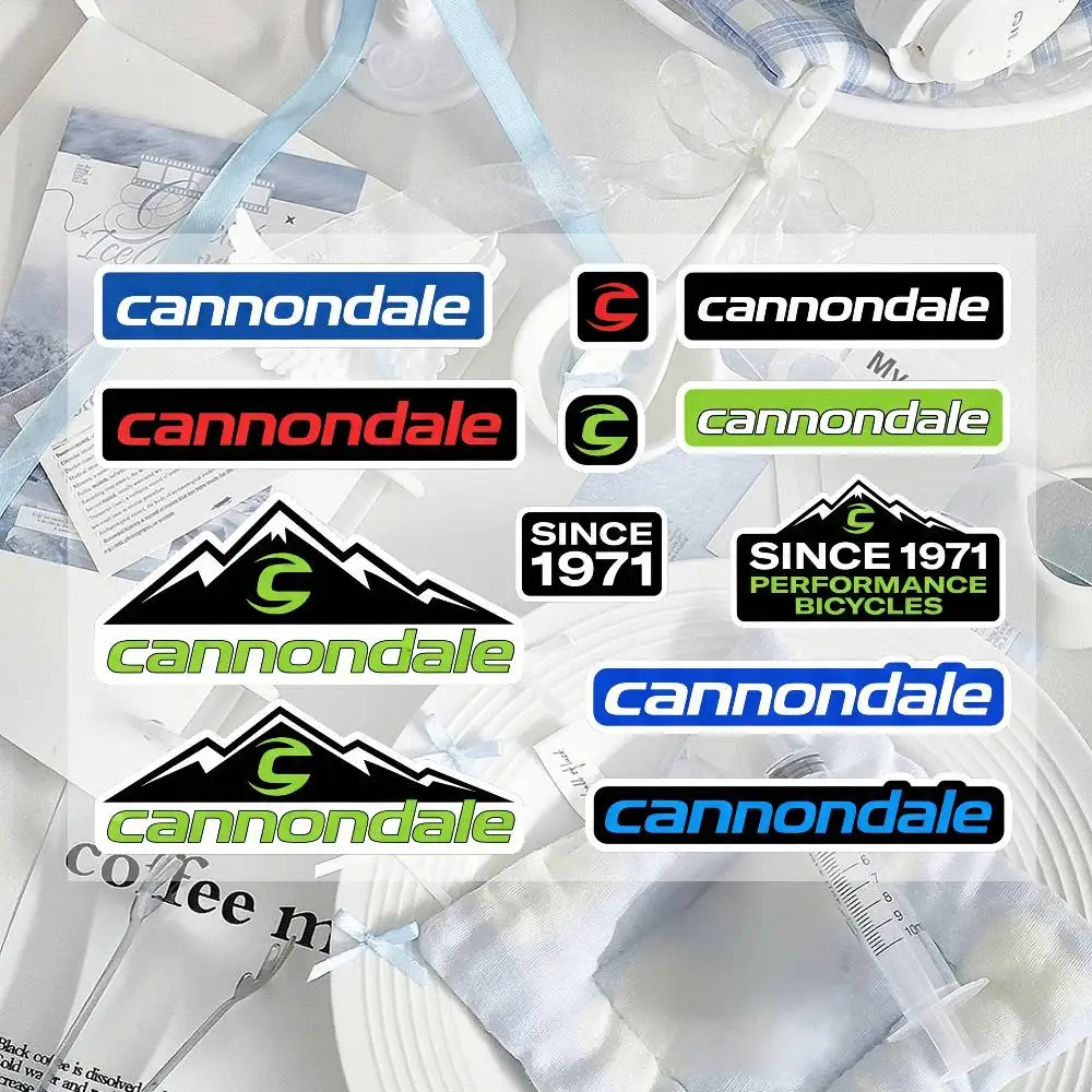 

For Cannondale Reflective Motorcycle Stickers, 3M Safety Warning At Night In The Dark Scooter Helmets