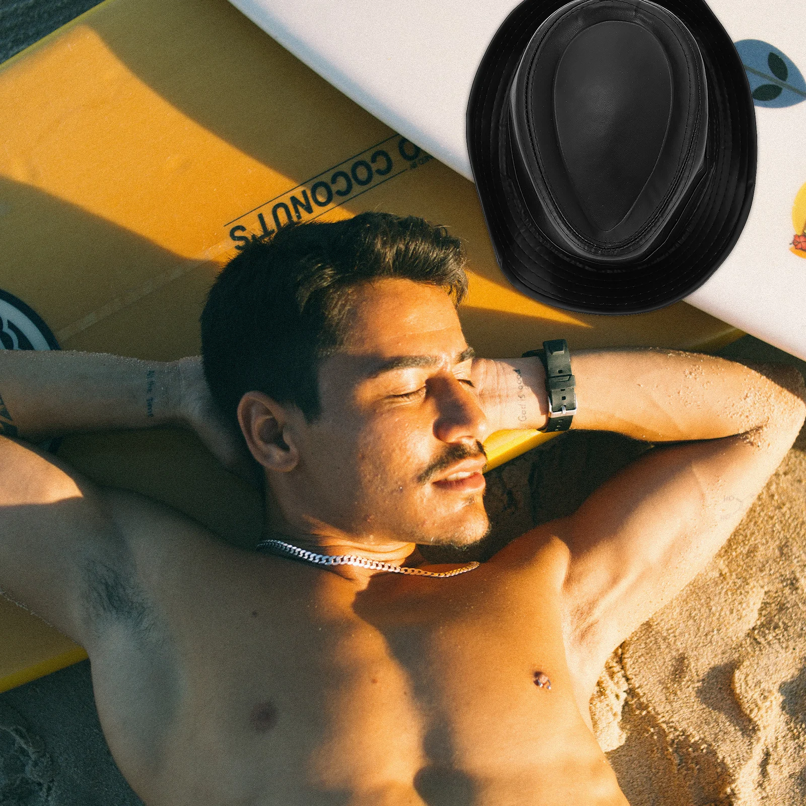 

1pcs Jazz Hat British Style Retro Outdoor Leisure Sun Visor For Photography Wedding Party Vintage Men Elderly Hat